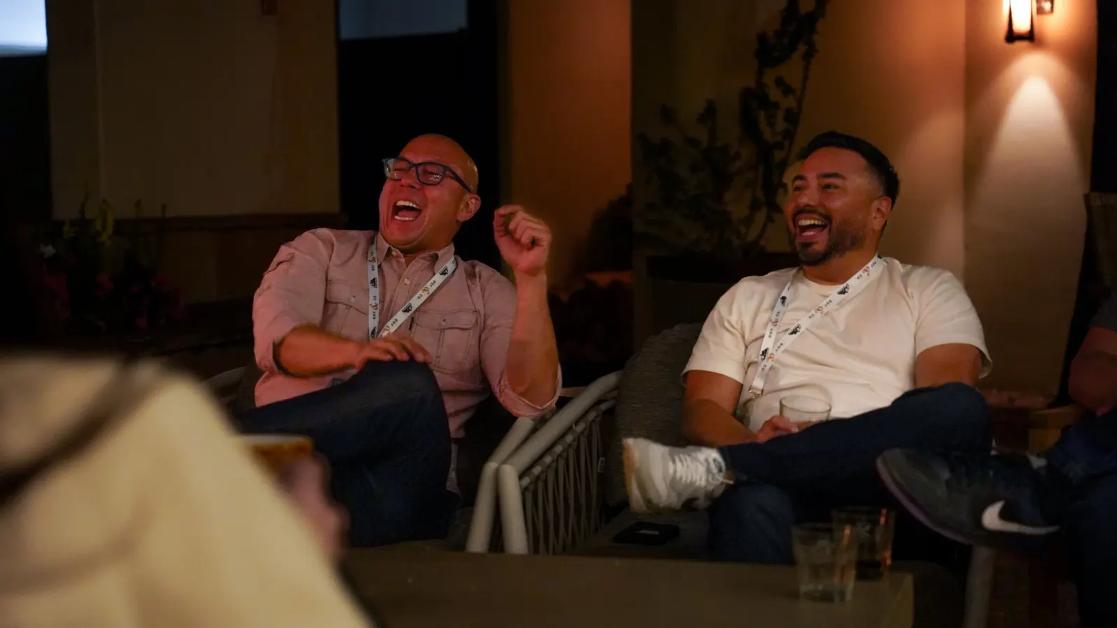 Marketing agency leaders connecting at the Elevate Live conference
