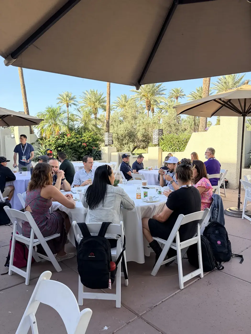 Outdoor venue at the Elevate Live agency owner conference